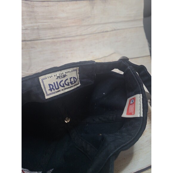 Vtg Y2k Ball State Hat Rugged Top of the World - Picture 3 of 6